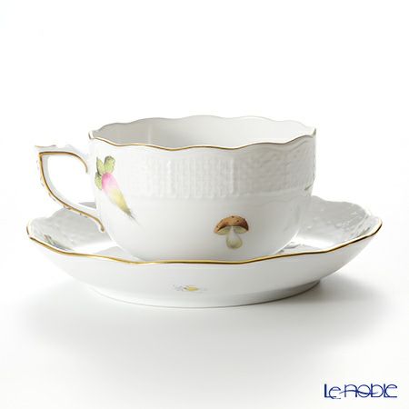 ヘレンド フルーツバスケット BFR-1 00724-0-00 ティーカップ＆ソーサー 200ml