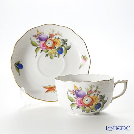 ヘレンド フルーツバスケット BFR-1 00724-0-00 ティーカップ＆ソーサー 200ml