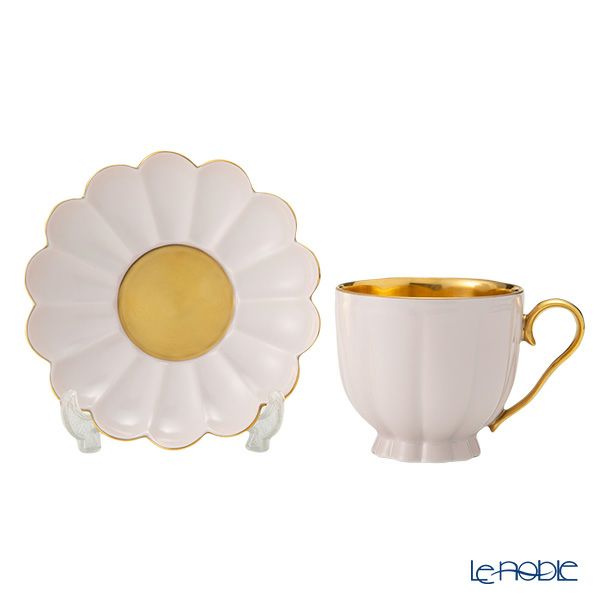 アウガルテン（AUGARTEN） メロン ライトピンク＆ゴールド（6925CR） コーヒーカップ＆ソーサー（015）