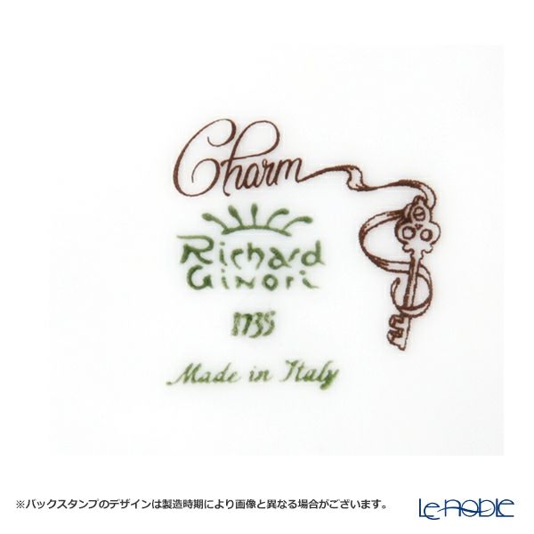 ジノリ1735／リチャード ジノリ（GINORI 1735／Richard Ginori） チャーム ティーカップ＆ソーサー 240ml