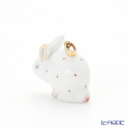 ヘレンド ペンダントトップ C-R 05339-0-47 ラビット レッド