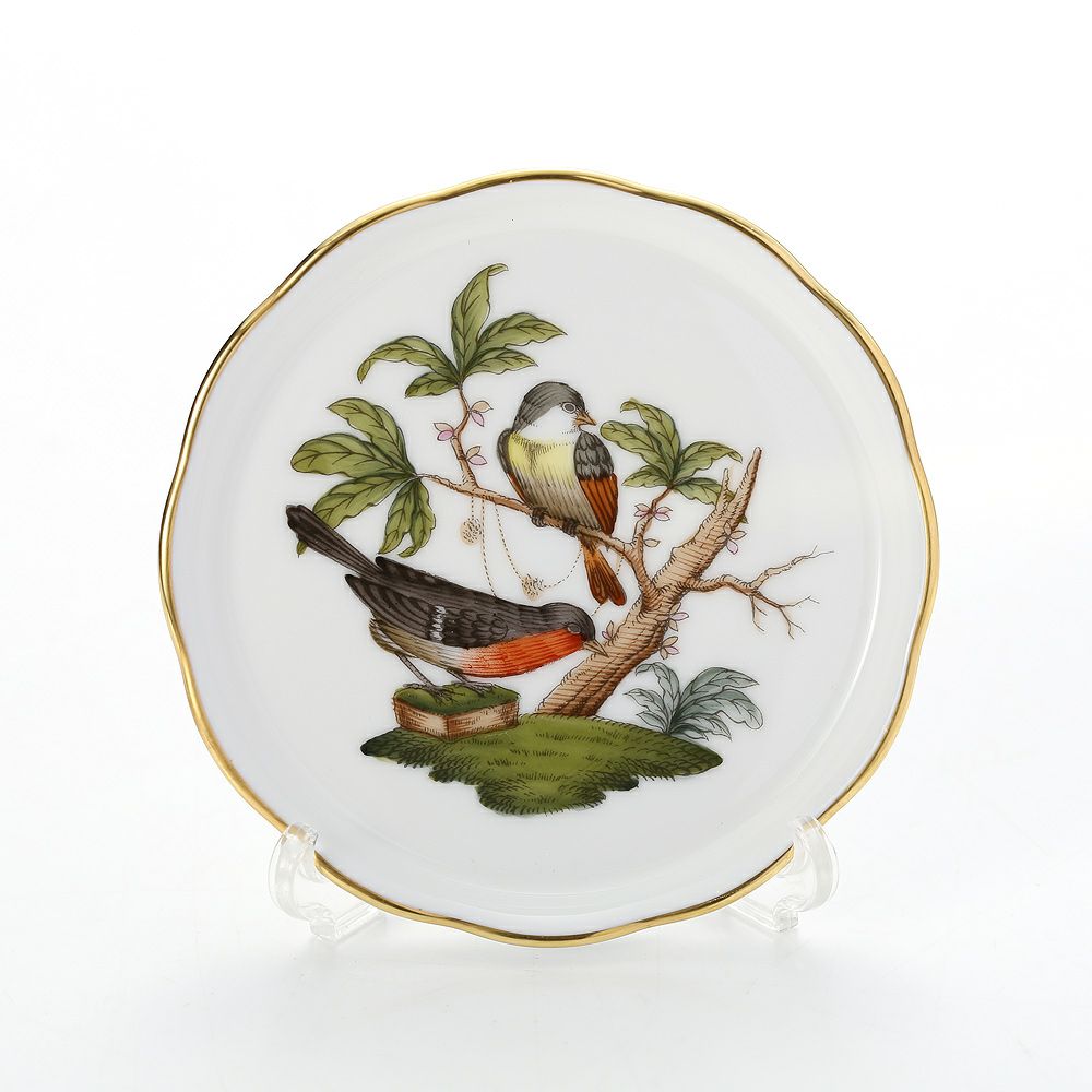 ヘレンド ロスチャイルドバード RO-2 00341-0-00 コースター10cm