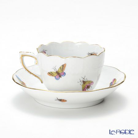 ヘレンド ロスチャイルドバード RO-2 00711-0-00 モカカップ＆ソーサー 100ml