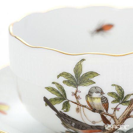 ヘレンド ロスチャイルドバード RO-2 00724-0-00 ティーカップ＆ソーサー 200ml