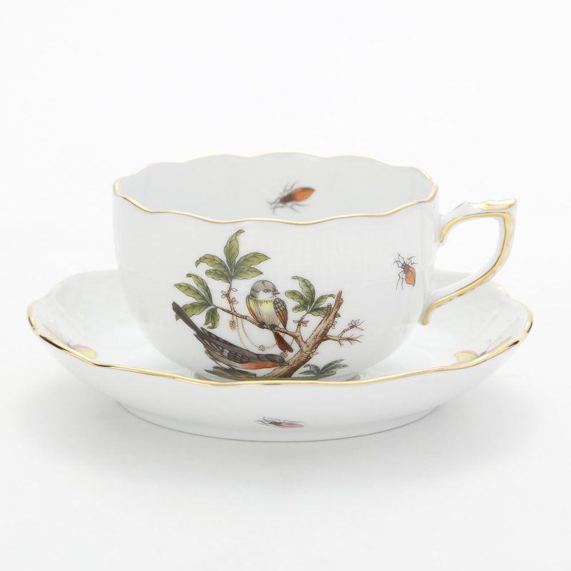 ヘレンド ロスチャイルドバード RO-2 00724-0-00 ティーカップ＆ソーサー 200ml
