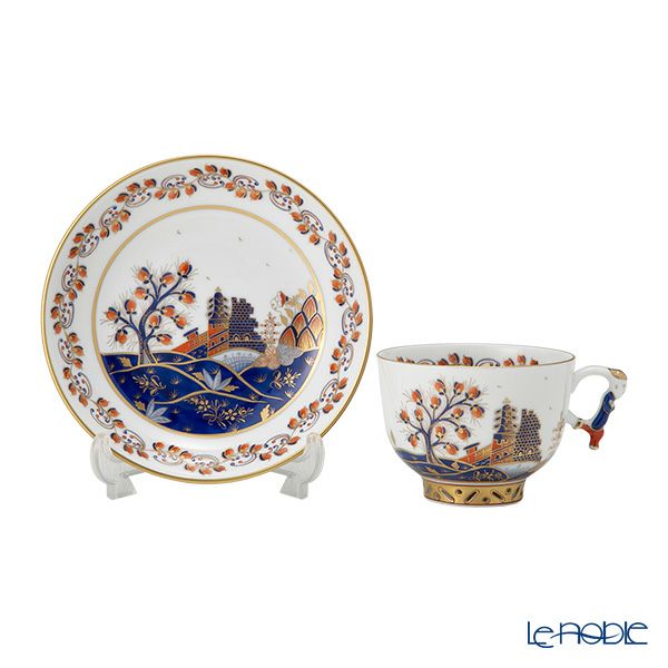 ヘレンド シノワズリ（中国趣味）ミラマーレ MRT（MR） 03364-0-21 マンダリン ラージカップ＆ソーサー