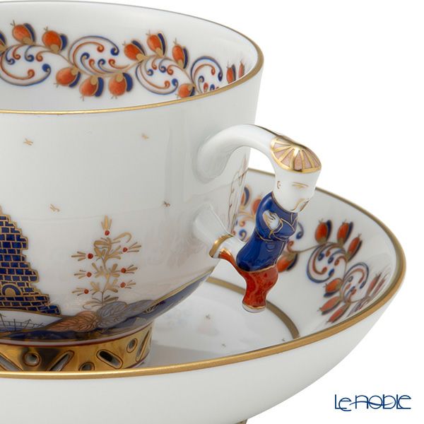 ヘレンド シノワズリ（中国趣味）ミラマーレ MRT（MR） 03364-0-21 マンダリン ラージカップ＆ソーサー