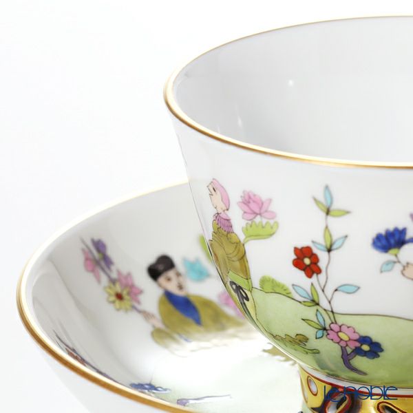ヘレンド シノワズリ（中国趣味） 春慶 CSV 03371-0-21 マンダリン スモールカップ＆ソーサー