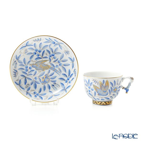 ヘレンド シノワズリ（中国趣味）東方の楽園 ZOBA 03364-0-21 マンダリン ラージカップ＆ソーサー