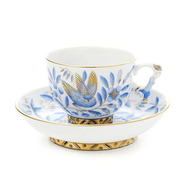 ヘレンド シノワズリ（中国趣味）東方の楽園 ZOBA 03364-0-21 マンダリン ラージカップ＆ソーサー