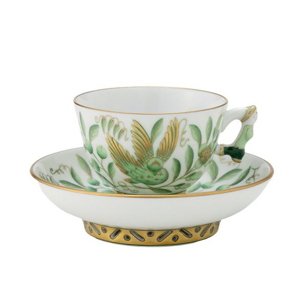 ヘレンド (HEREND) シノワズリ（中国趣味） 東方の楽園 グリーン ZOVA