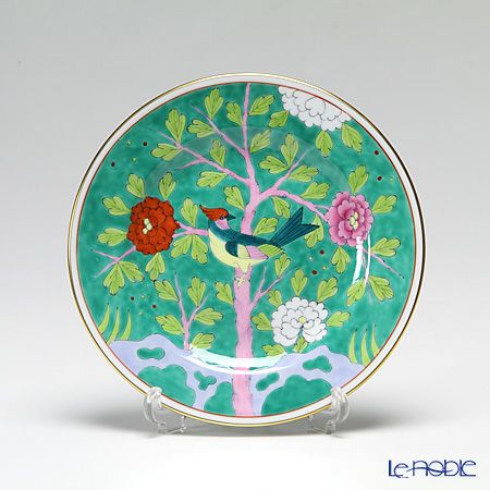 ヘレンド マカオグリーン MACV 02512-0-00 プレート 12.5cm