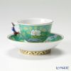ヘレンド シノワズリ（中国趣味） マカオグリーン MACV 03371-0-21／3371 マンダリン スモールカップ＆ソーサー