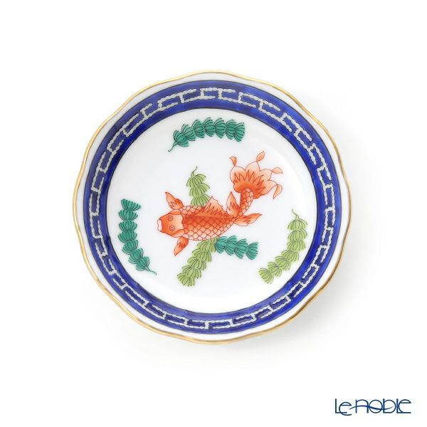 ヘレンド シノワズリ（中国趣味） ポワッソン 00335-0-00 スモールディッシュ 8.5cm