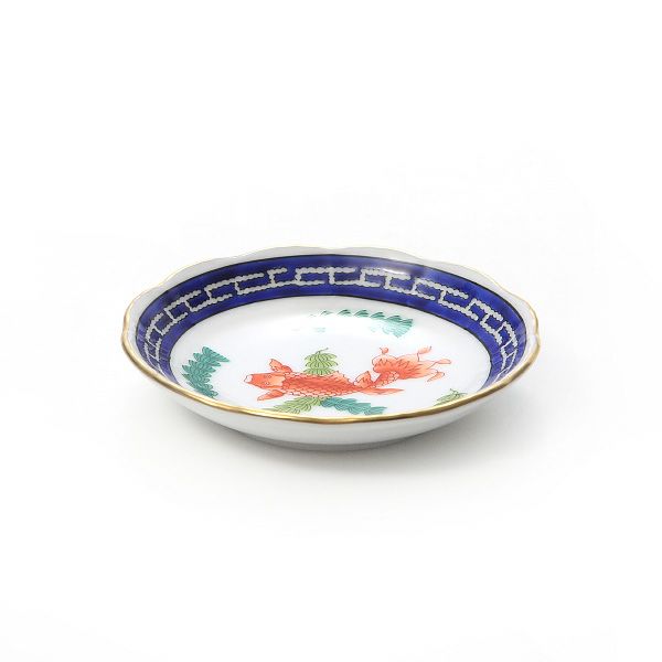 ヘレンド シノワズリ（中国趣味） ポワッソン 00335-0-00 スモールディッシュ 8.5cm