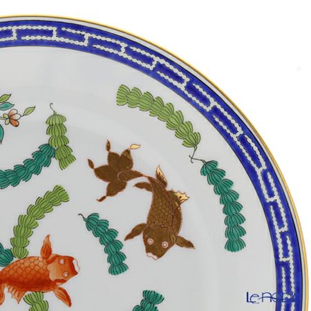 ヘレンド ポワッソン 02518-0-00 プレート 18cm