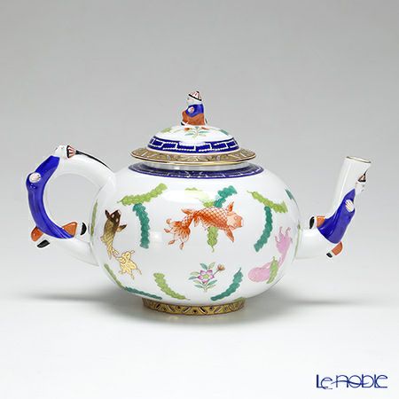 ヘレンド シノワズリ（中国趣味） ポワッソン 03304-0-21／3304 マンダリン ティーポット L 700ml