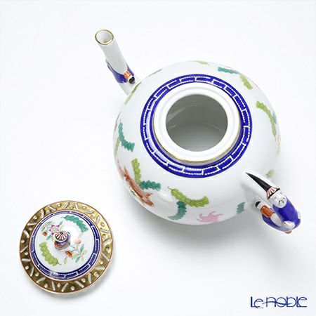 ヘレンド シノワズリ（中国趣味） ポワッソン 03304-0-21／3304 マンダリン ティーポット L 700ml