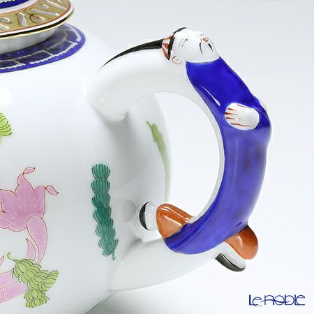 ヘレンド シノワズリ（中国趣味） ポワッソン 03304-0-21／3304 マンダリン ティーポット L 700ml