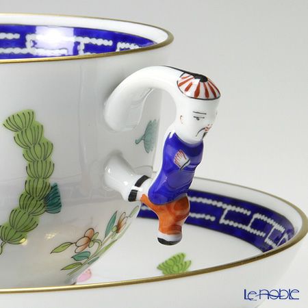 ヘレンド シノワズリ（中国趣味）ポワッソン 03364-0-21／3364 マンダリン ラージカップ＆ソーサー