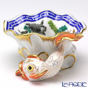 ヘレンド ポワッソン 07729-0-00 アッシュトレイ 10cm