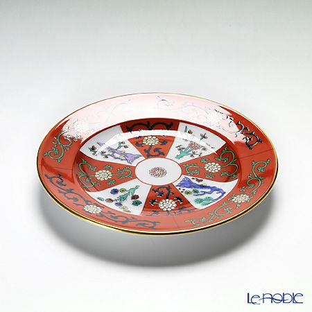 ヘレンド シノワズリ （中国趣味） ゲデレ G 02512-0-00 プレート 12.5cm