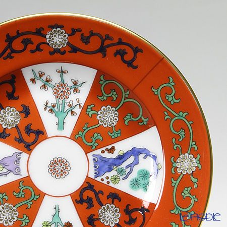 ヘレンド シノワズリ （中国趣味） ゲデレ G 02512-0-00 プレート 12.5cm