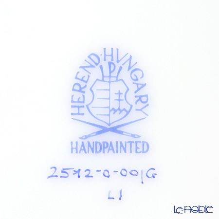 ヘレンド シノワズリ （中国趣味） ゲデレ G 02512-0-00 プレート 12.5cm