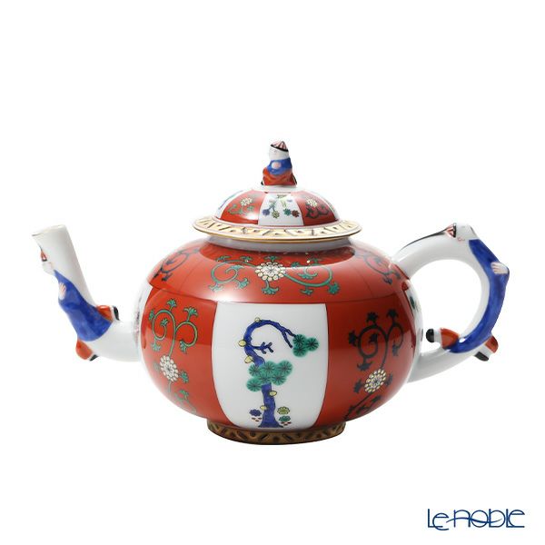 ヘレンド シノワズリ （中国趣味） ゲデレ G ティーポット（L）マンダリン 700ml 03304-0-21