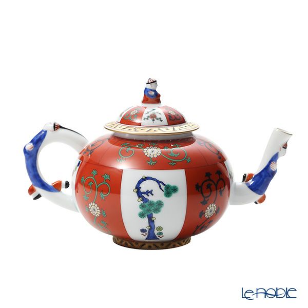 ヘレンド シノワズリ （中国趣味） ゲデレ G ティーポット（L）マンダリン 700ml 03304-0-21