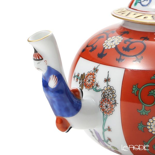 ヘレンド シノワズリ （中国趣味） ゲデレ G ティーポット（L）マンダリン 700ml 03304-0-21