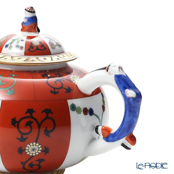 ヘレンド シノワズリ （中国趣味） ゲデレ G ティーポット（L）マンダリン 700ml 03304-0-21