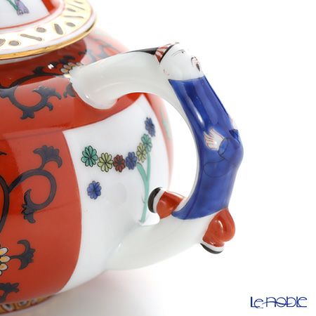 ヘレンド シノワズリ（中国趣味） ゲデレ G 03305-0-21 ミニティーポット（マンダリン） 350ml