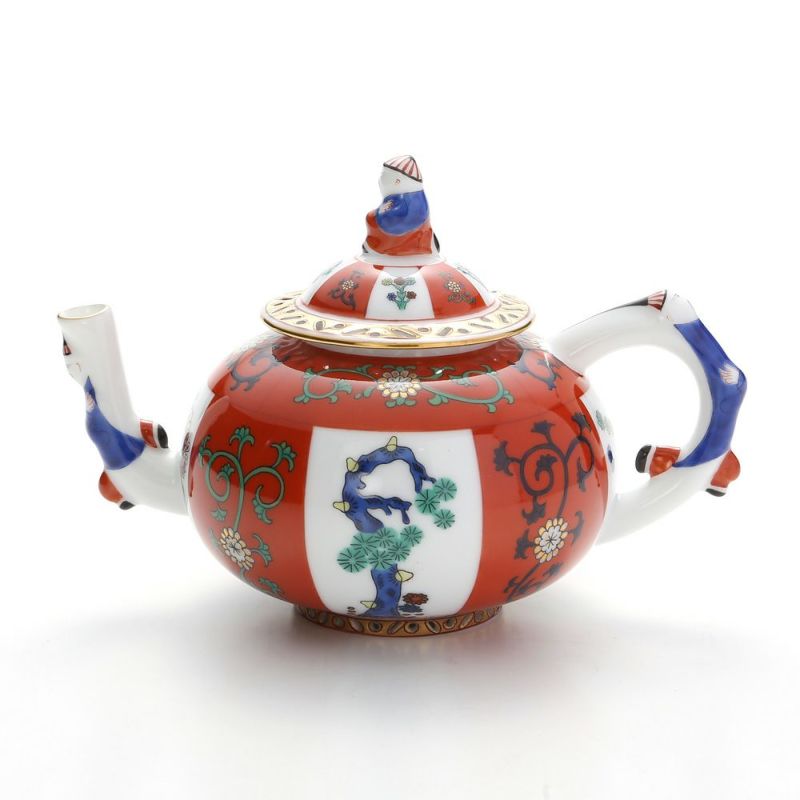 ヘレンド シノワズリ（中国趣味） ゲデレ G 03305-0-21 ミニティーポット（マンダリン） 350ml