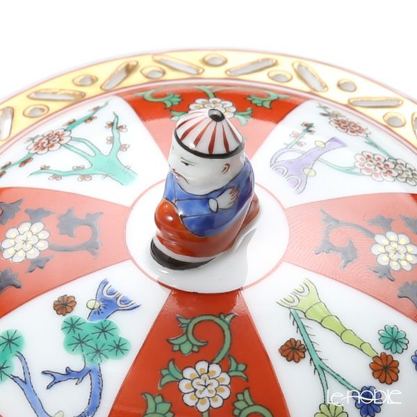 ヘレンド シノワズリ（中国趣味） ゲデレ G 03355-0-21 シュガーポット（マンダリン） 100ml