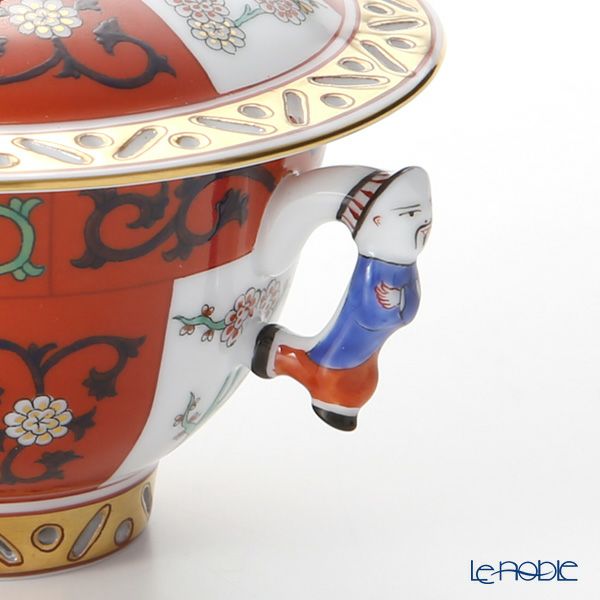 ヘレンド シノワズリ（中国趣味） ゲデレ G 03355-0-21 シュガーポット（マンダリン） 100ml