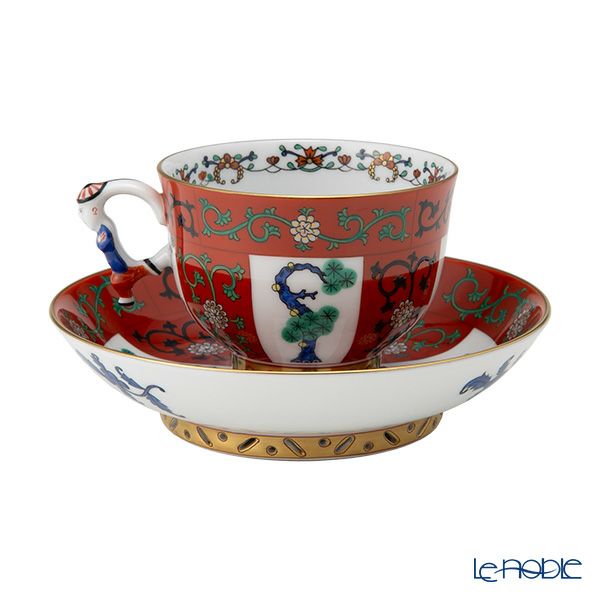 ヘレンド シノワズリ（中国趣味）ゲデレ G 03364-0-21 マンダリン ラージカップ＆ソーサー