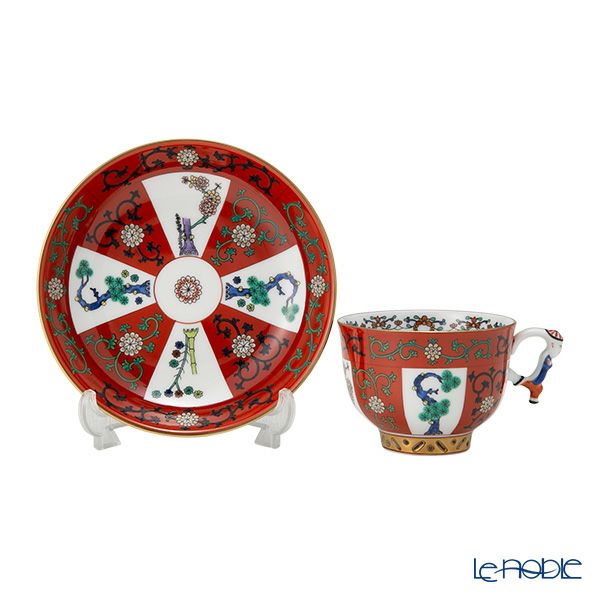 ヘレンド シノワズリ（中国趣味）ゲデレ G 03364-0-21 マンダリン ラージカップ＆ソーサー