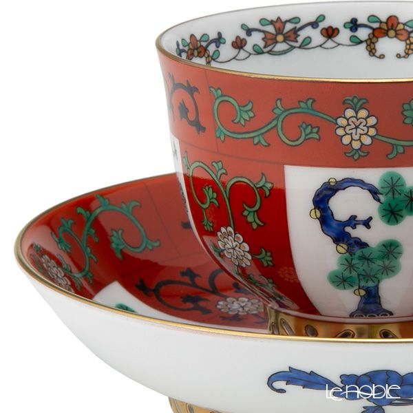 ヘレンド シノワズリ（中国趣味）ゲデレ G 03364-0-21 マンダリン ラージカップ＆ソーサー