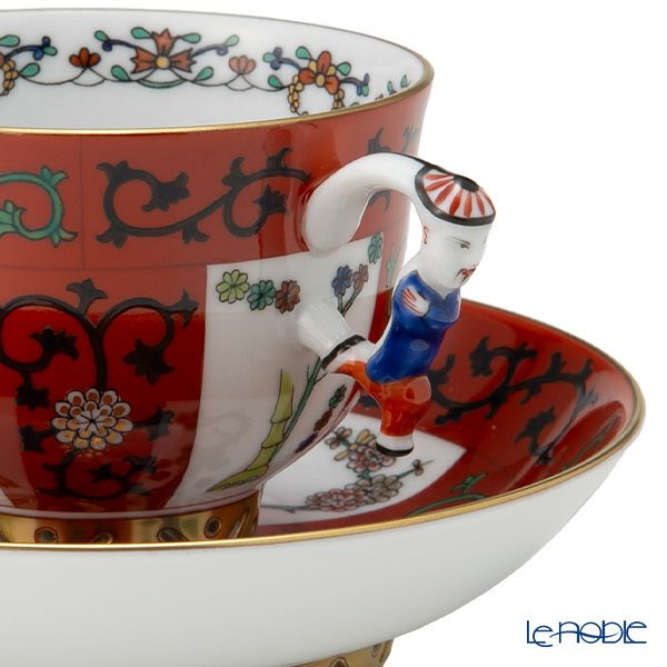 ヘレンド シノワズリ（中国趣味）ゲデレ G 03364-0-21 マンダリン ラージカップ＆ソーサー