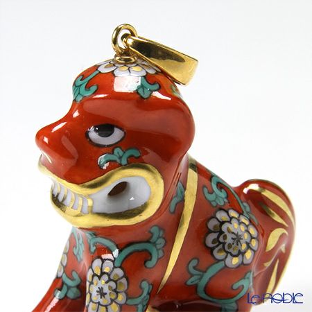 ヘレンド ペンダントトップ G 15503-0-47 コマイヌ 2.5cm