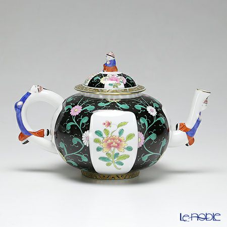 ヘレンド シノワズリ（中国趣味）西安の黒 SN 03304-0-21／3304 マンダリン ティーポット L 700ml