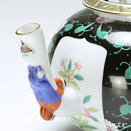 ヘレンド シノワズリ（中国趣味）西安の黒 SN 03304-0-21／3304 マンダリン ティーポット L 700ml