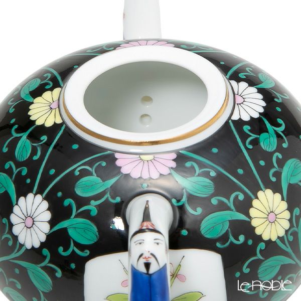 ヘレンド シノワズリ（中国趣味）西安の黒 SN 03305-0-21／3305 マンダリン ミニティーポット 350ml