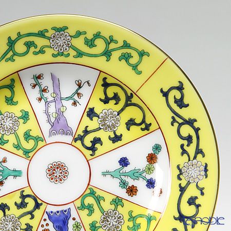 ヘレンド シノワズリ（中国趣味） 西安の黄 SJ 02512-0-00 プレート 12.5cm