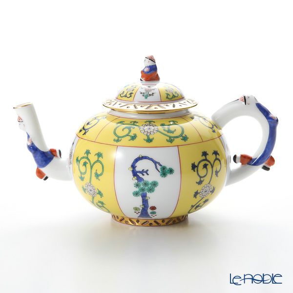 ヘレンド シノワズリ（中国趣味）西安の黄 SJ 03304-0-21 ティーポット L 700ml