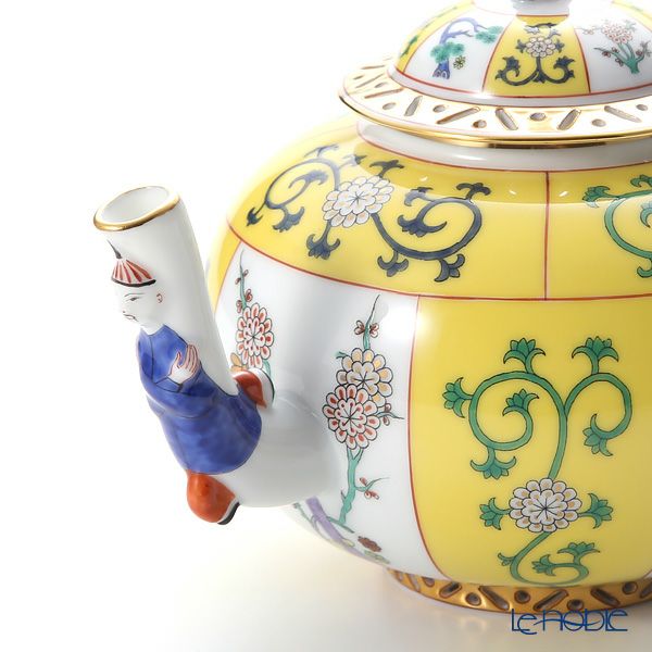 ヘレンド シノワズリ（中国趣味）西安の黄 SJ 03304-0-21 ティーポット L 700ml