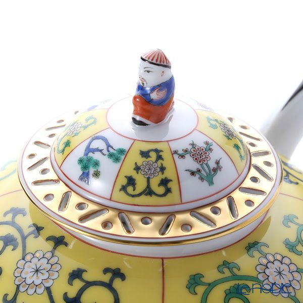 ヘレンド シノワズリ（中国趣味）西安の黄 SJ 03304-0-21 ティーポット L 700ml