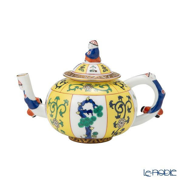 ヘレンド シノワズリ（中国趣味） 西安の黄 SJ 03305-0-21 マンダリン ミニティーポット 350ml