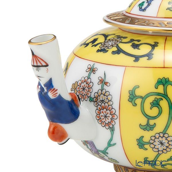 ヘレンド シノワズリ（中国趣味） 西安の黄 SJ 03305-0-21 マンダリン ミニティーポット 350ml